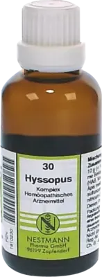 Nestmann Pharma HYSSOPUS KOMPLEX Nr.30 Dilution 50 ml Dilution – Produktbild 1 von 1