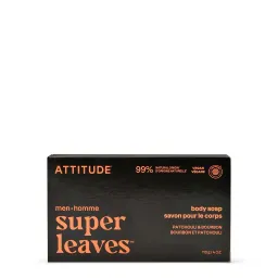 Attitude Attitude Super Leaves Körperseife für Männer - Patchouli & Bourbon – Produktbild 1 von 1