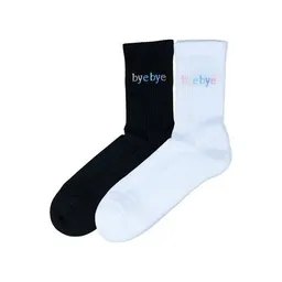 hey hey studios hey hey studios Unisex Socken „bye bye Rainbow“ aus Bio-Baumwolle – Produktbild 1 von 1