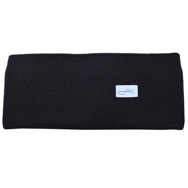 Lou-i Lou-i Stirnband aus Schurwolle Made in Germany, Dunkelblau, – Produktbild 2 von 4