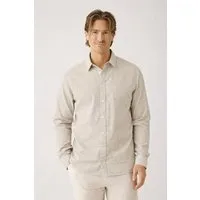 KnowledgeCotton Apparel KnowledgeCotton Apparel Streifenhemd DUNE regular aus Bio-Baumwolle – Produktbild 1 von 1