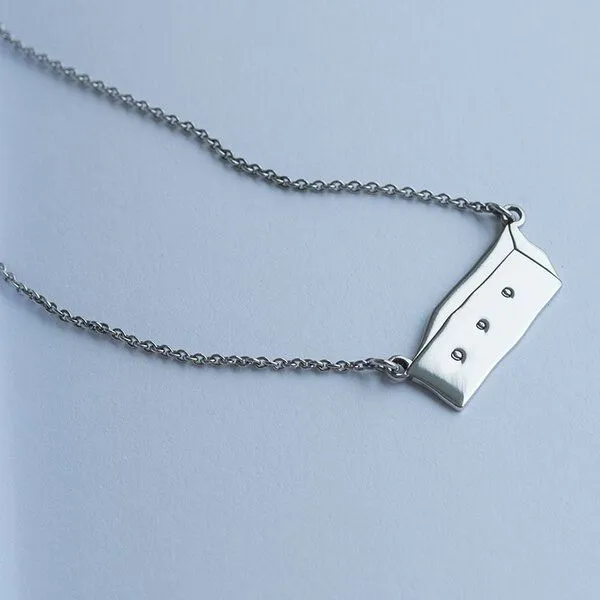 Eppi Eppi Kette aus Silber mit einem Kasten Der Kleine Prinz, Gelb, – Produktbild 2 von 4