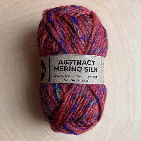 PANAPUFA PANAPUFA Merino-Seidengarn Wolle, Kürbis orange, – Produktbild 1 von 3