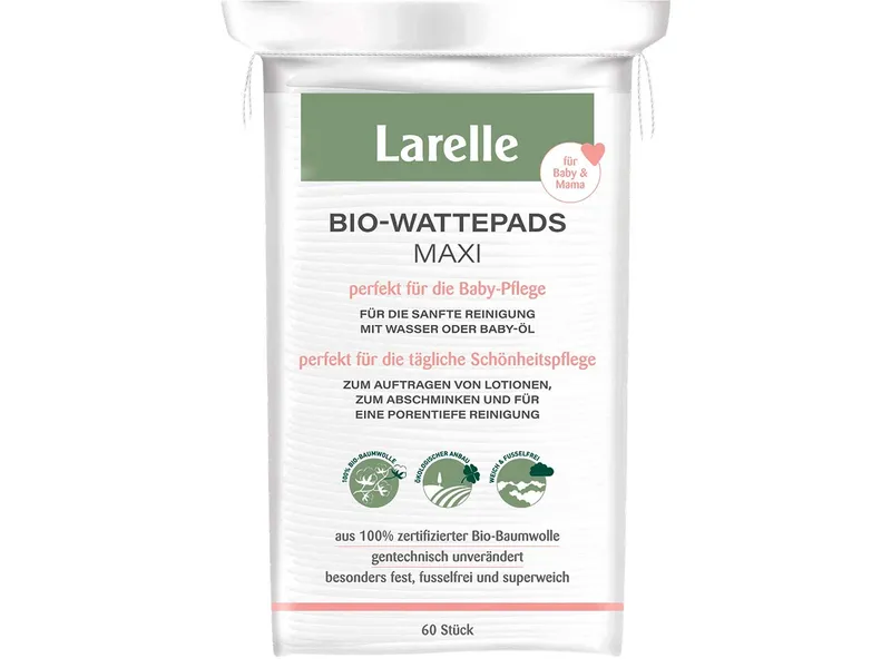 Larelle Larelle Wattepads Maxi 60er – Produktbild 1 von 2