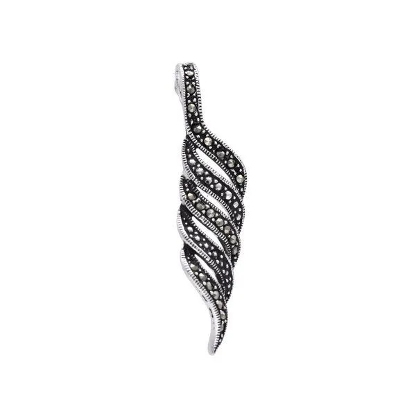 pakilia pakilia Kettenanhänger "Tornillo" inkl. Silberkette 45 cm – Produktbild 1 von 3
