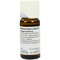 Weleda WELEDA MELISSA CUPRO culta D 2 Dilution 50 ml Dilution – Produktbild 1 von 1