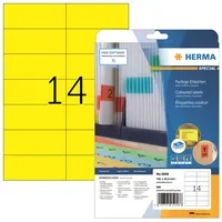 Herma Herma Special Gelb 105 x 42.3 mm 280 Etikett(en) 20 x 14 – Produktbild 2 von 3