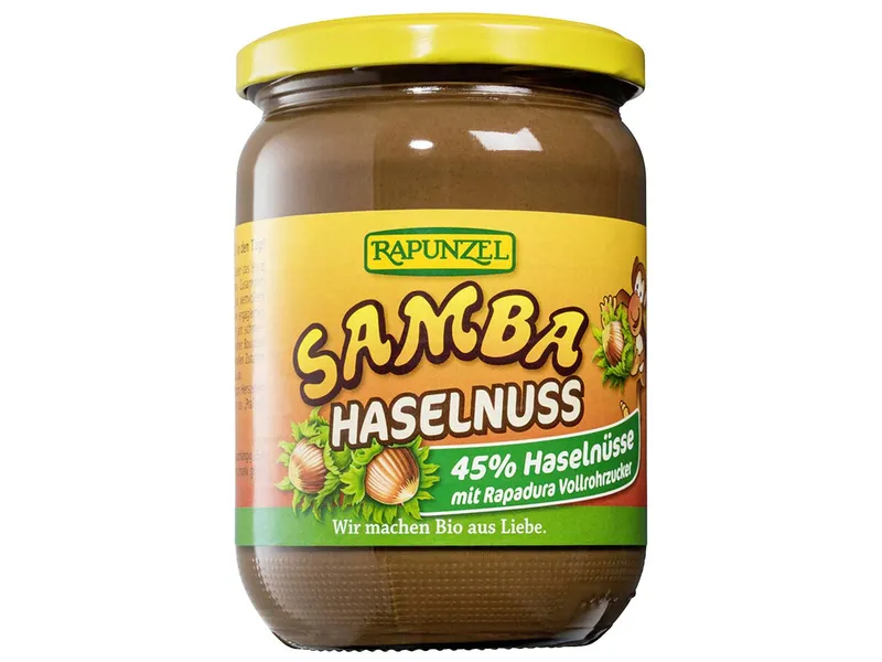 RAPUNZEL RAPUNZEL Bio-Haselnuss-Schoko-Creme "Samba Haselnuss", 500 g – Produktbild 1 von 1