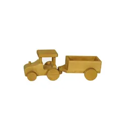 Mitienda Shop Mitienda Shop Traktor mit Anhänger aus Holz 33cm – Produktbild 1 von 1