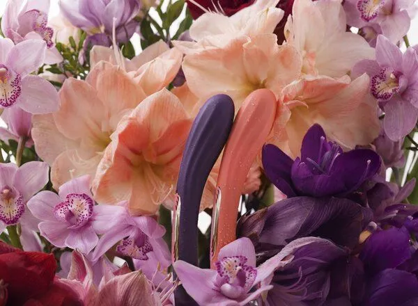 LELO Doppelvibrator - LELO BOOMERANG, Lila, – Produktbild 4 von 4