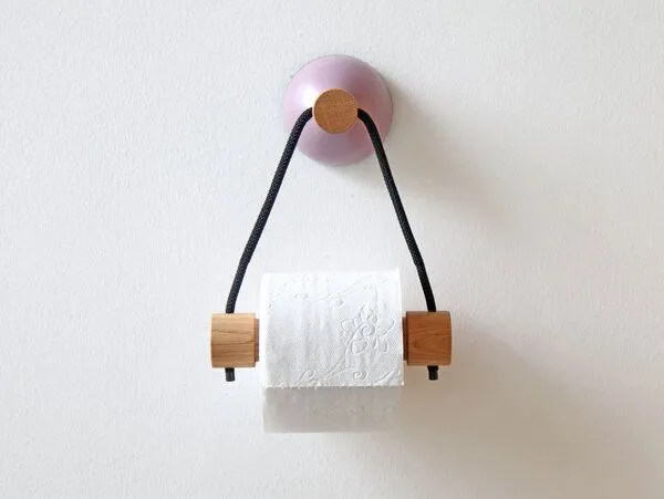 werkvoll by Lena Peter werkvoll by Lena Peter Klopapierhalter FIRE, Violett, – Produktbild 1 von 4