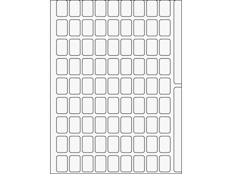 endi haft endi haft 1.620 Etiketten 10 x 16 mm – Produktbild 1 von 1