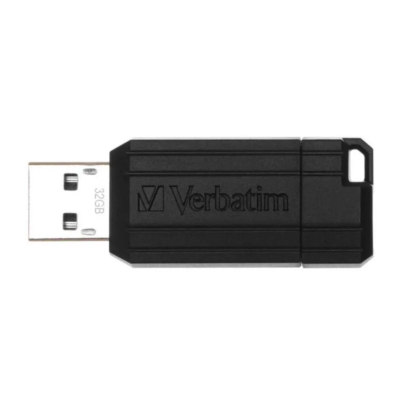 Verbatim Verbatim USB-Stick 'PinStripe' schwarz, 32GB, USB 2.0 – Produktbild 3 von 6