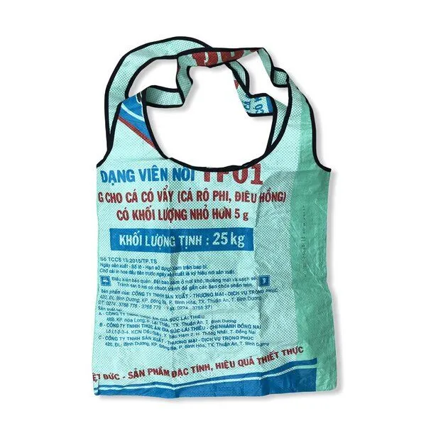 Beadbags Beadbags Einkaufstasche Ri43 recycelter Reissack, Mint, – Produktbild 2 von 2