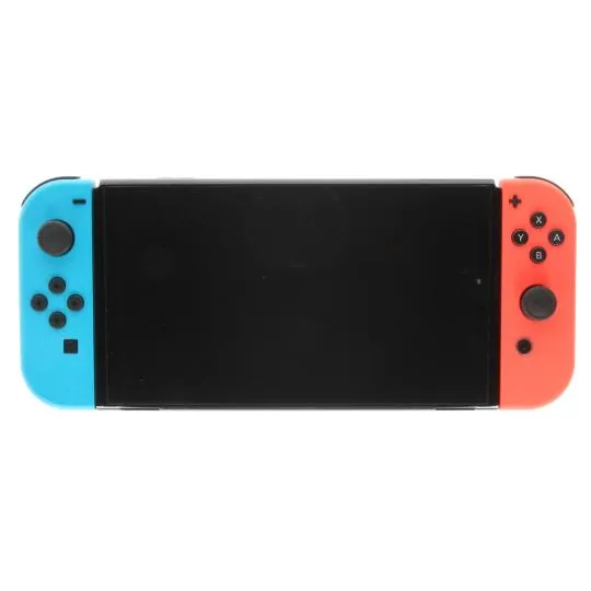 Nintendo Nintendo Switch (OLED-Modell) neon-blau/neon-rot, Blau/rot, – Produktbild 1 von 1