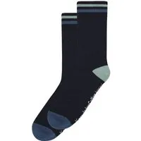 KnowledgeCotton Apparel KnowledgeCotton Apparel Stricksocken COLORBLOCK mit Bio-Baumwolle, Blau-night-sky, – Produktbild 1 von 1