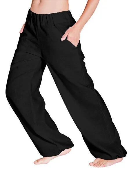 SCHAZAD Leinenhose DELIGHT von SCHAZAD, Schwarz, – Produktbild 2 von 4