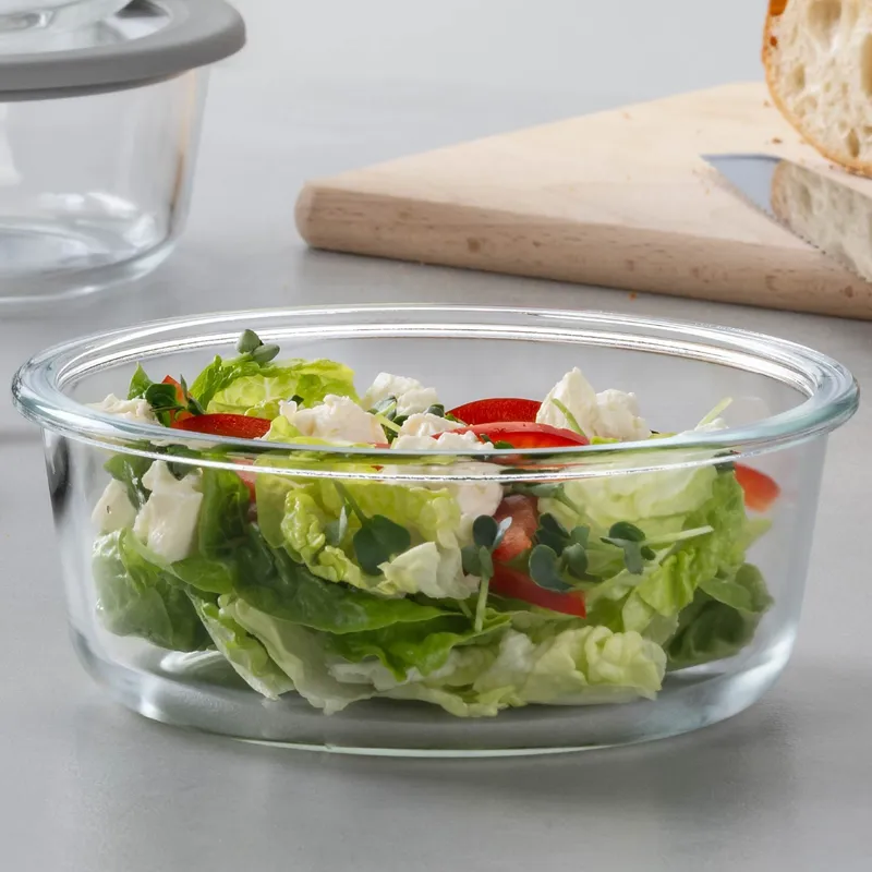 Chefkoch trifft Fackelmann Chefkoch trifft Fackelmann Vorratsdose Glas, rund, 600ml – Produktbild 2 von 3