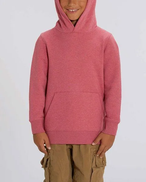 YTWOO YTWOO Kinder Hoodie, Kapuzenpullover für Mädchen und Jungen, Pullover in viele Farben, Rot meliert, – Produktbild 4 von 4