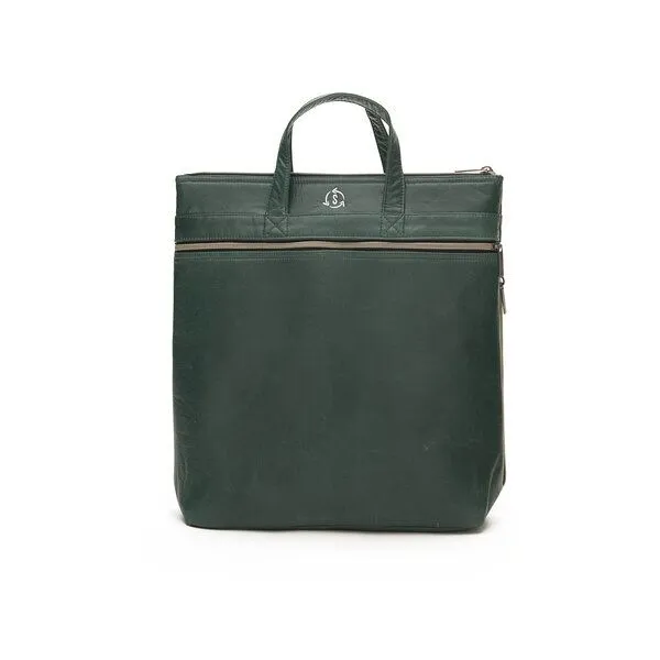 Smateria Smateria IKI Momentum veganer Rucksack und Einkaufstasche, Grün, – Produktbild 1 von 3