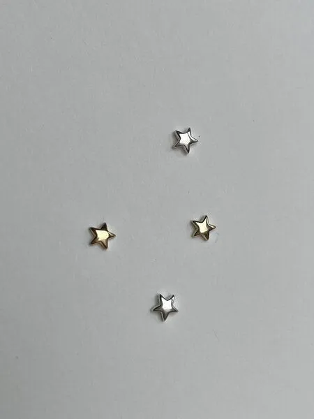 noemvri fashion label noemvri fashion label Stern Ohrstecker, Silber, – Produktbild 2 von 4