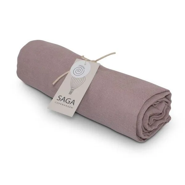 Saga Copenhagen Saga Copenhagen Pucktuch Windeltuch Bio Baumwolle Musselin 100 x 100 cm, Ginger, – Produktbild 1 von 1