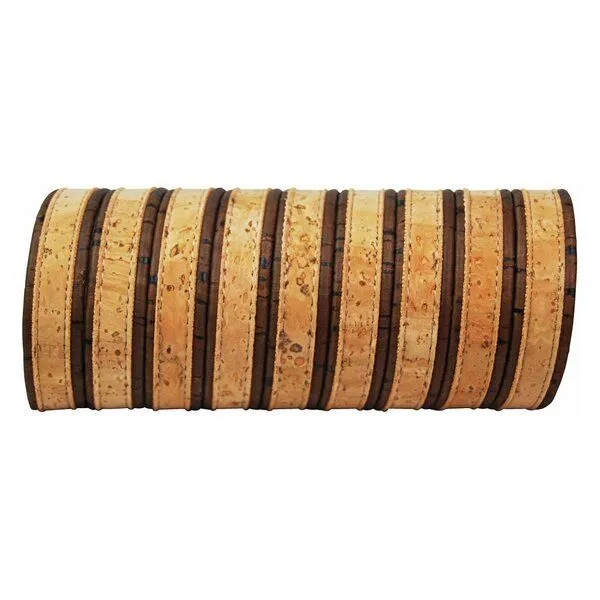 Kork-Deko Kork-Deko Band aus Kork flach beige 14mm breit mit braunem Rand – Produktbild 6 von 8
