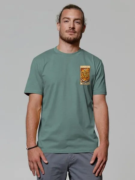 watapparel watapparel T-Shirt Unisex Tarot Nachos, Green bay, – Produktbild 1 von 3