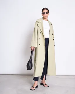 JAN N JUNE JAN 'N JUNE Damen vegan Schlitzhosen Rhue Schwarz – Produktbild 1 von 1