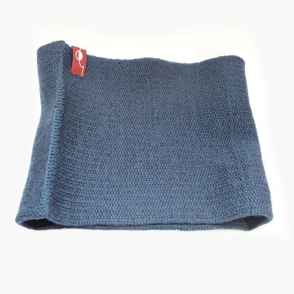 vincente vincente Halsschlauch hochelastisch aus Wolle, Blau, – Produktbild 1 von 2