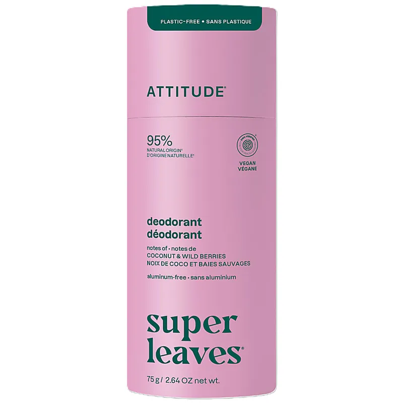 Attitude Attitude Super Leaves Deodorant - Kokos & Wildbeeren – Produktbild 1 von 1