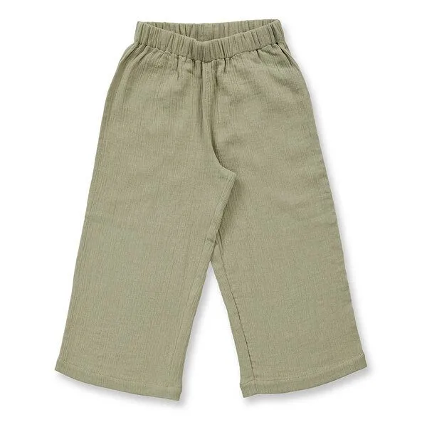 Sense Organics Sense Organics Kinderhose, Modell LISANN, Seegrasgrün, – Produktbild 1 von 3