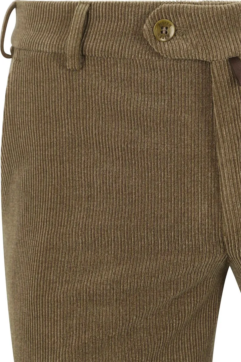 Meyer Meyer Hose Roma Wool Corduroy Olivgrün - Größe 28, Grün, – Produktbild 4 von 5
