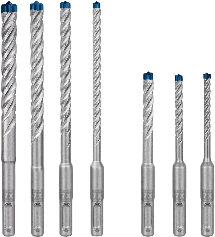 Bosch Professional Bosch Professional 7-teiliges EXPERT SDS-Plus 7X Set – Produktbild 1 von 1