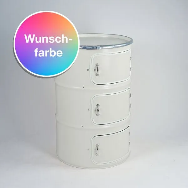 Lockengelöt Lockengelöt Dreitürer aus einem Hamburger Ölfass, Wunschfarbe, – Produktbild 2 von 3