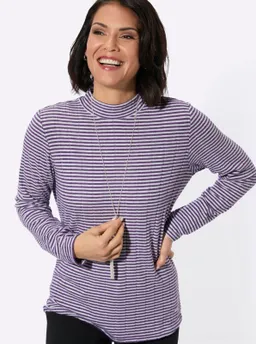 Witt Langarmshirt feige-ecru-geringelt – Produktbild 1 von 1