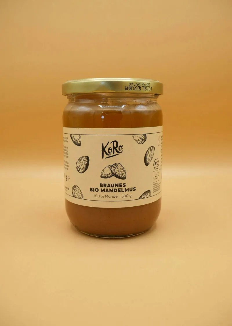 KoRo Braunes Bio Mandelmus | 500 g – Produktbild 1 von 1
