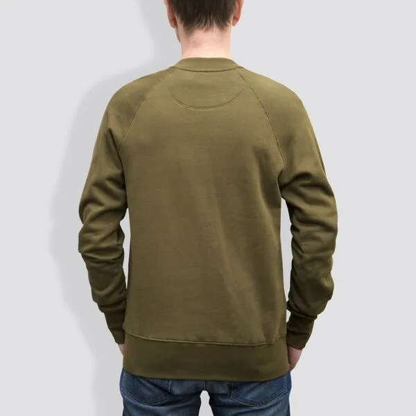 little kiwi little kiwi Herren Sweater, "Verflechtung", British Khaki – Produktbild 3 von 3
