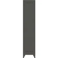 Bisley BISLEY Spind "Fern Locker" Hutboden und Kleiderstange, B38xT51xH180cm, anthrazitgrau – Produktbild 1 von 1