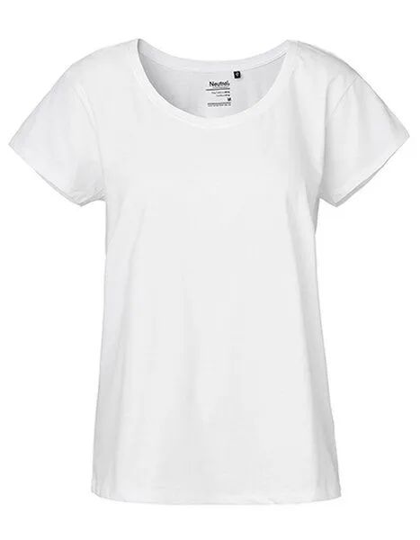 Neutral Neutral® Damen T-Shirt von Neutral Bio Baumwolle Loose Fit, Weiß, – Produktbild 2 von 4
