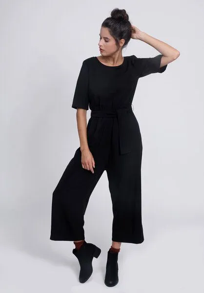 Lovjoi Lovjoi Jumpsuit STAINE Halfsleeve, Black, – Produktbild 3 von 4