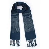 El Puente El Puente Schal "Geo" | Fair Trade & Handmade aus Vietnam, Grün, – Produktbild 1 von 1
