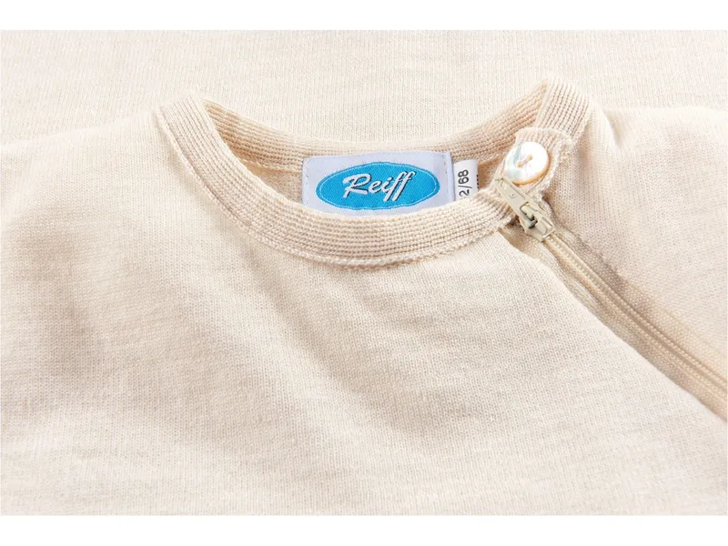 Reiff Strickwaren Reiff Strickwaren Schlafsack Baby Wolle Seide (84 cm), Natur, – Produktbild 2 von 2
