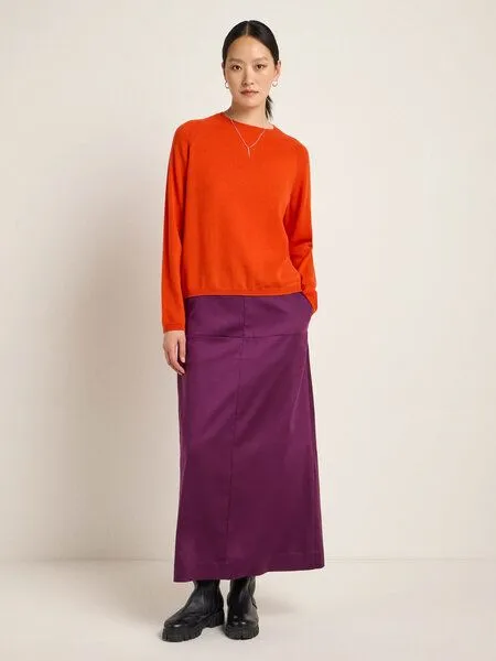 LANIUS LANIUS Pullover aus Bio-Kaschmir, Bright rooibos, – Produktbild 2 von 4