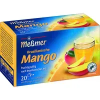 Meßmer Meßmer Brasilianische Mango 20er - Früchtetee mit Mango-Geschmack - 20 Teebeutel - Exotische Teemischung. 20 Beutel Früchtetee mit Mango-Geschmack – Produktbild 1 von 1