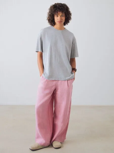 Honest Basics Honest Basics Hipster Shirt aus Bio- und recycelter Baumwolle, Limestone, – Produktbild 4 von 4