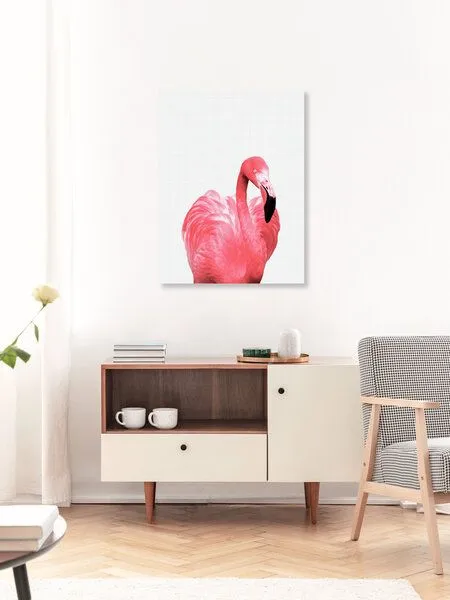 Photocircle Photocircle Poster / Leinwandbild - Flamingo – Produktbild 3 von 4