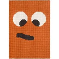 myfelt myfelt Filzkugelteppich 4Friends rechteckig, 100% Schurwolle, Orange (dieter), – Produktbild 1 von 1