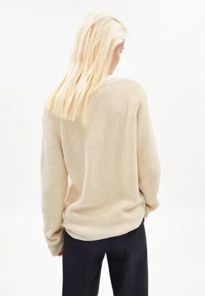 ARMEDANGELS ARMEDANGELS ADRINAA SOFT - Damen Cardigan aus Bio-Baumwolle, Undyed, – Produktbild 2 von 3