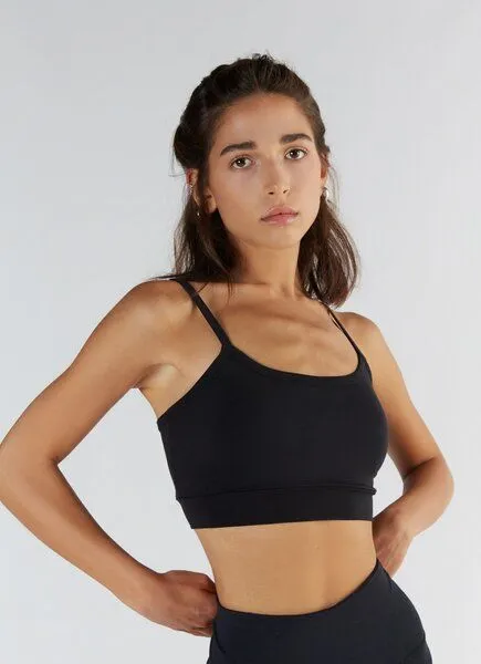 True North True North Damen Bustier aus Tencel Micromodal Bra Top T1201, Schwarz, – Produktbild 2 von 4